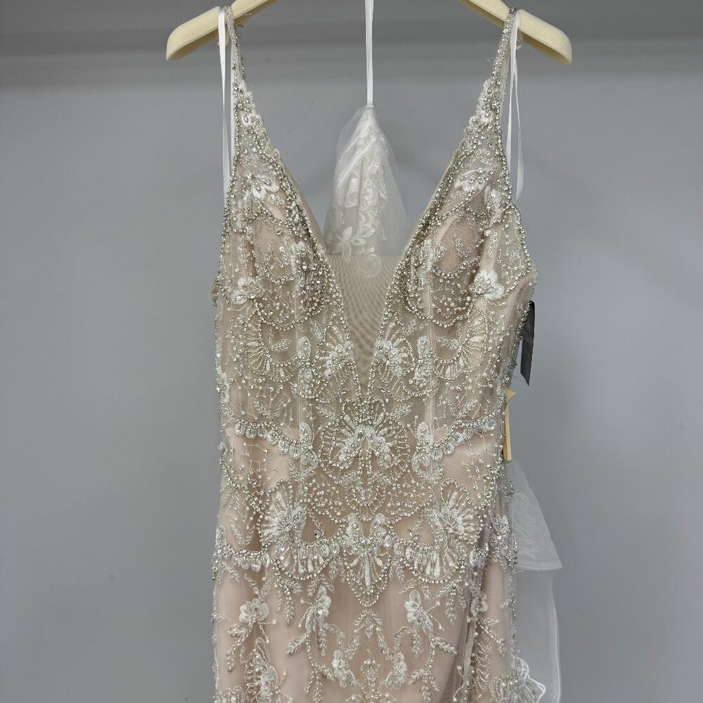 Wedding Dress-Mariposa k1975-Kitty Chen-50% OFF- size bridal 8 (new with tags)